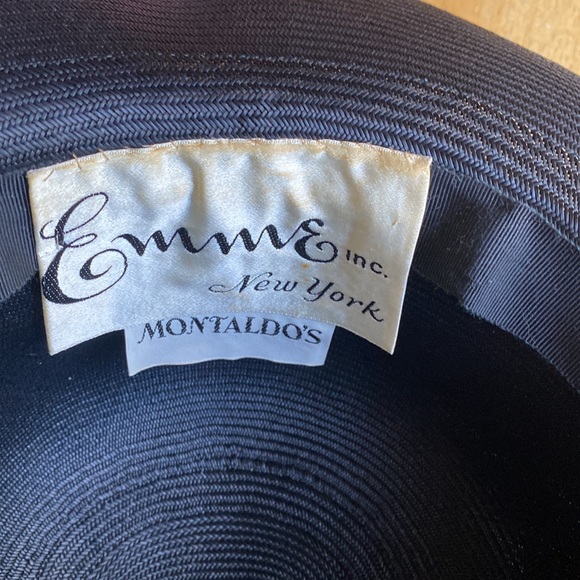 Emme inc NY vintage hat black - Picture 6 of 9